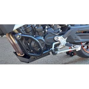 Engine guards RDMOTO CF176KDPH01 Black (with protectors)