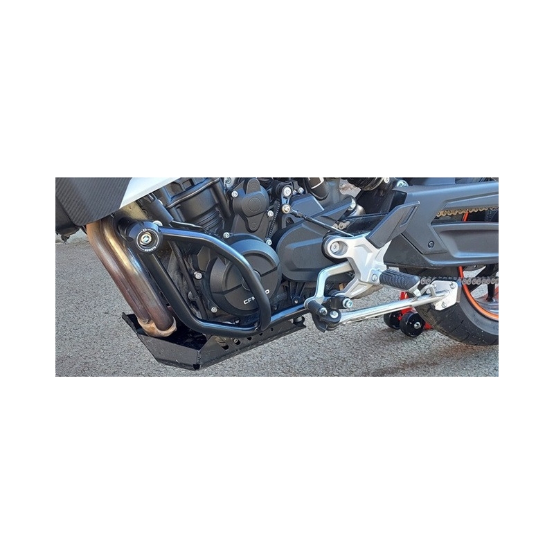 Engine guards RDMOTO Black (with protectors)
