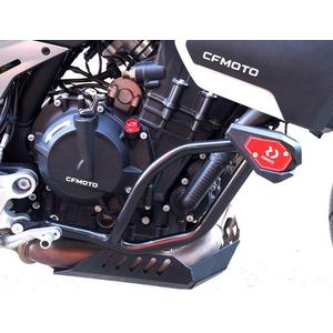 Engine guards RDMOTO CF176KDSL01K Black (with protectors)