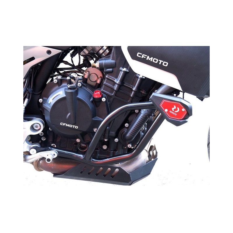 Engine guards RDMOTO Black (with protectors)