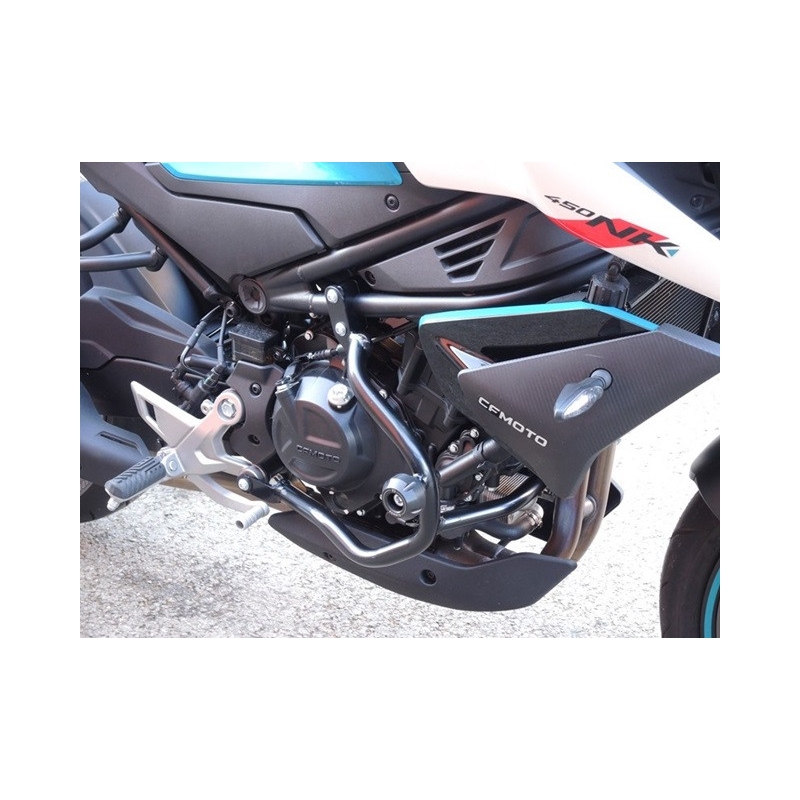 Engine guards RDMOTO Black (with protectors)