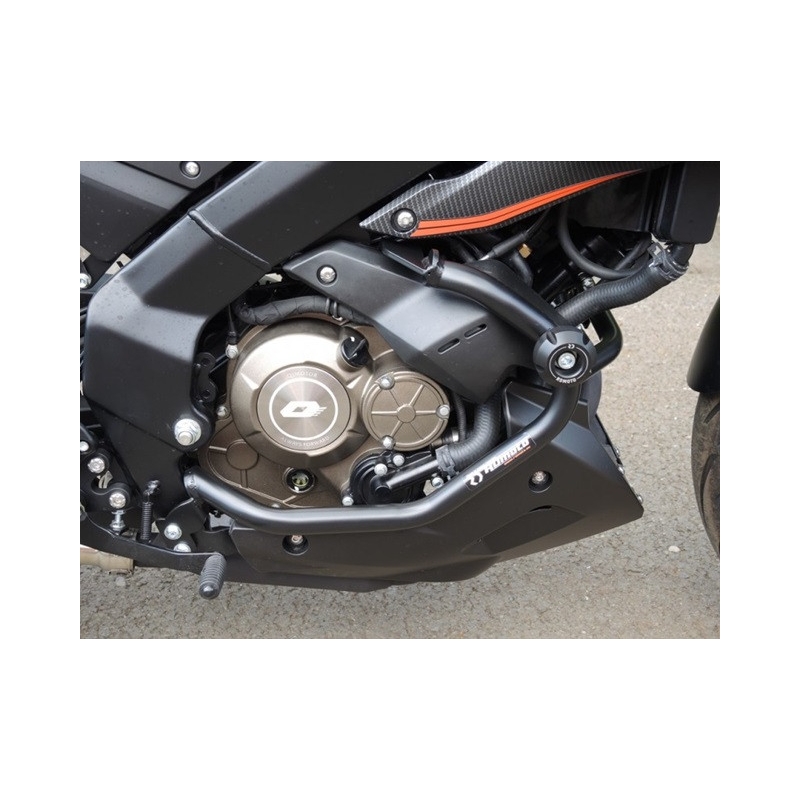 Engine guards RDMOTO Black (with protectors)