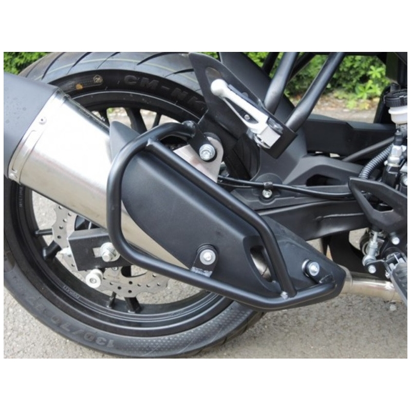 Engine guards RDMOTO Black (exhaust frame)