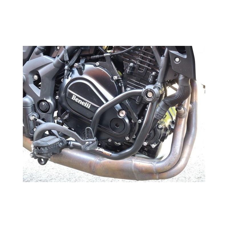 Engine guards RDMOTO Black (lower frames with protectors)