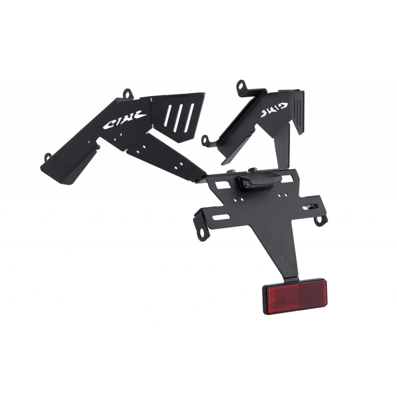 Adjustable license support PUIG black