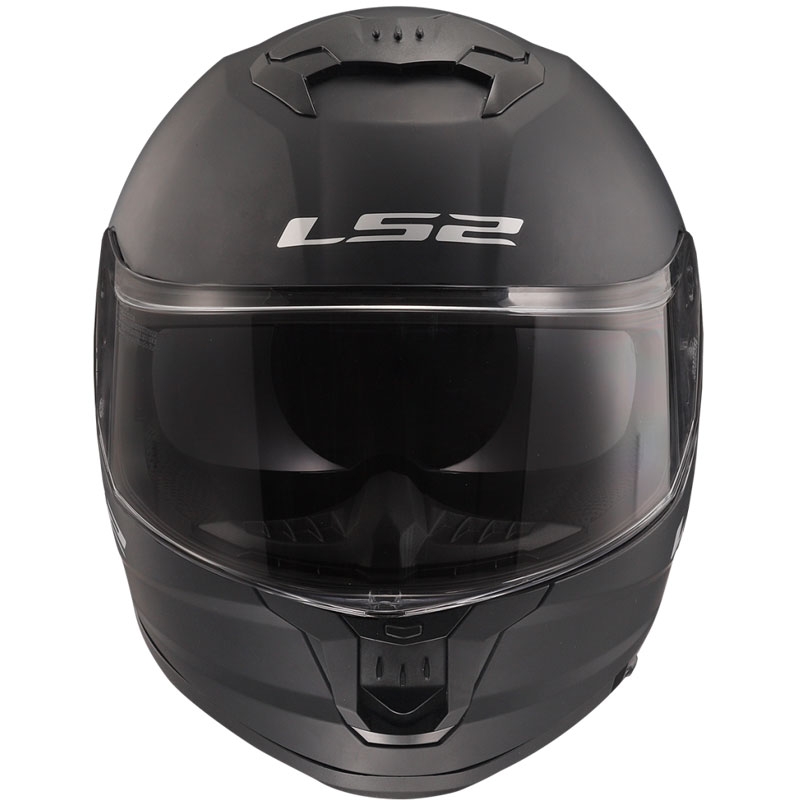 Kask motocyklowy integralny LS2 FF808 Stream II czarny mat