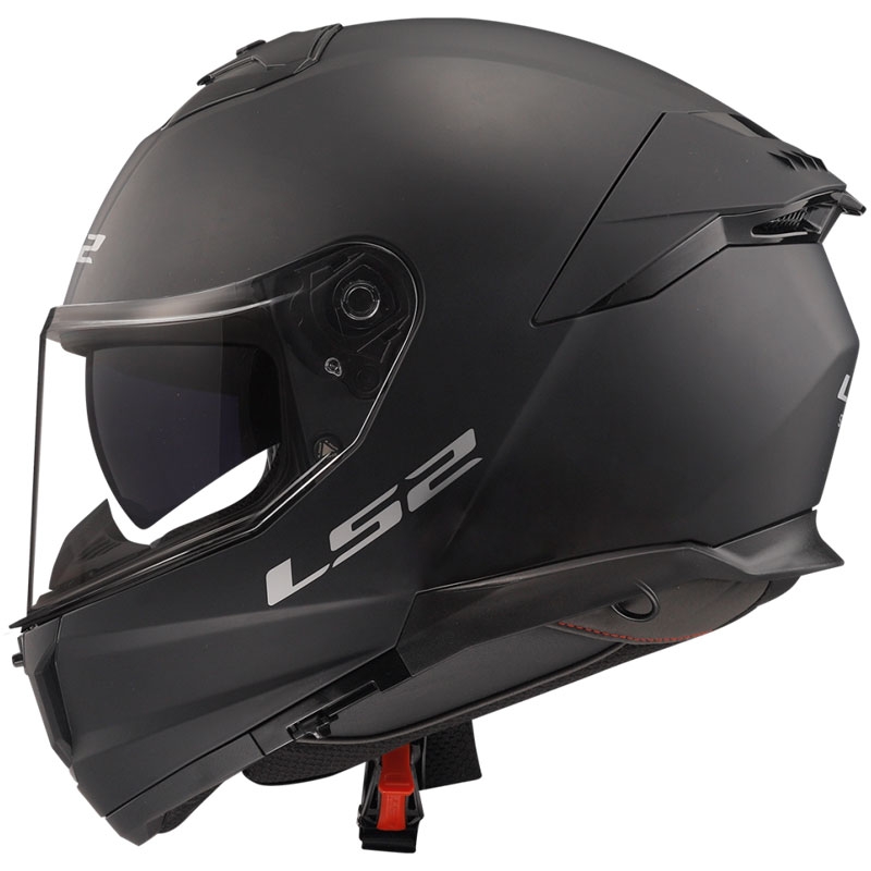 Kask motocyklowy integralny LS2 FF808 Stream II czarny mat
