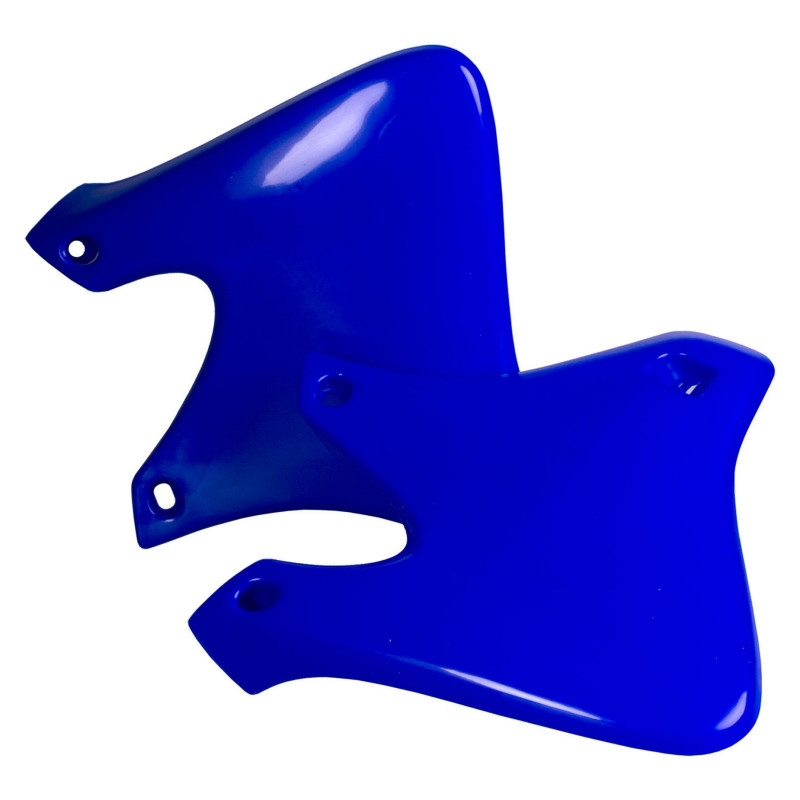 Radiator scoops POLISPORT (pair) blue Yam 98