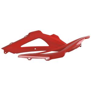 Radiator scoops POLISPORT (pair) red
