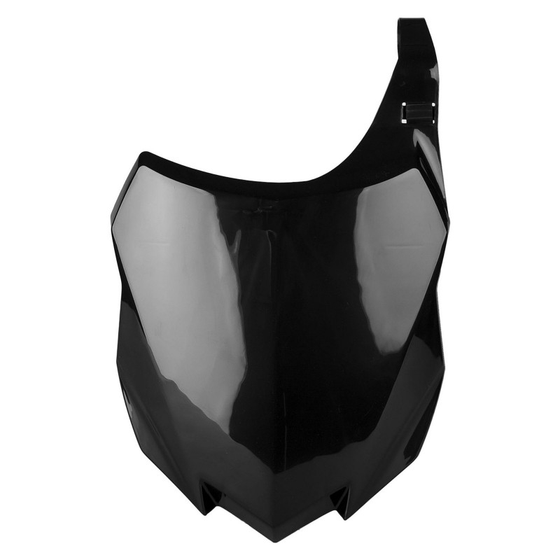 Number plate POLISPORT black for KAWASAKI KX 250 (F) 4T 2013-2016, KAWASAKI KX 450 (F) 2013-2015