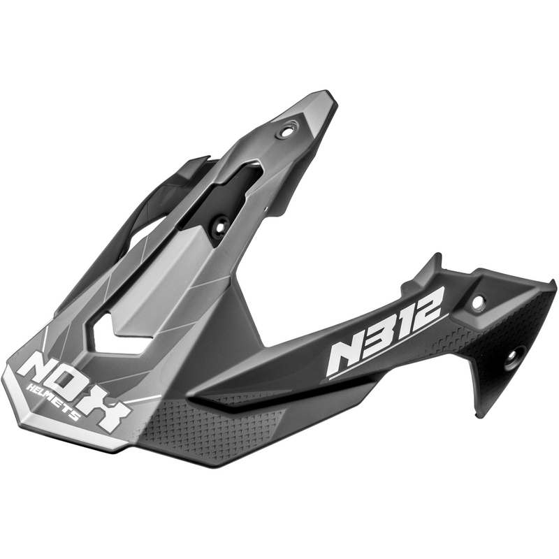 Wizjer do kasku motocyklowego NOX N312 Vapor matowy czarno-szary