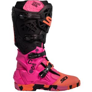 Buty motocyklowe SiDi Crossair X Messy koralowe