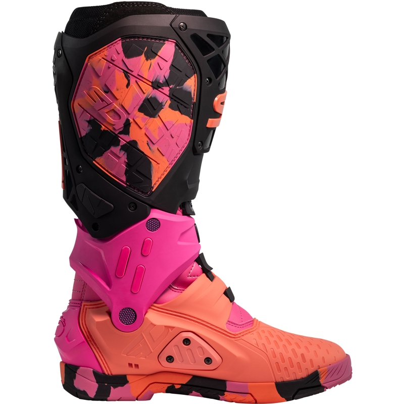 Buty motocyklowe SiDi Crossair X Messy koralowe