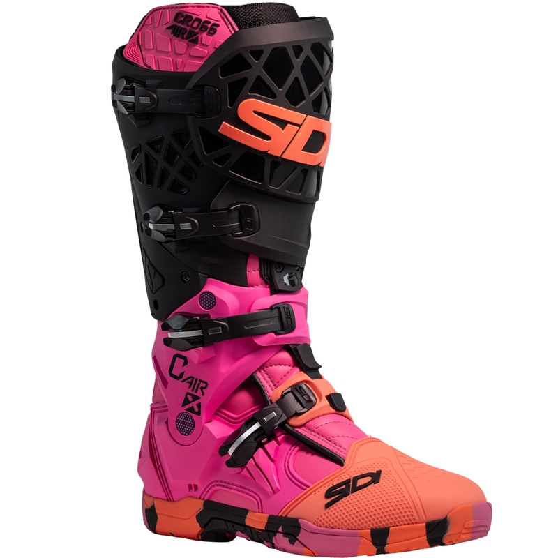 Buty motocyklowe SiDi Crossair X Messy koralowe