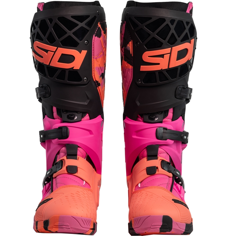 Buty motocyklowe SiDi Crossair X Messy koralowe