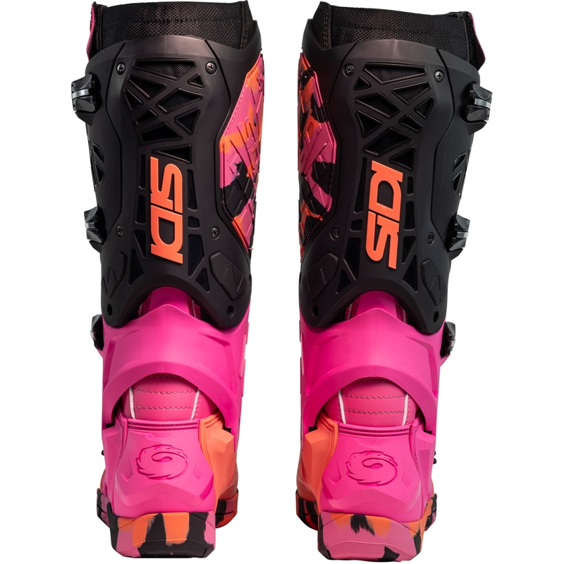 Buty motocyklowe SiDi Crossair X Messy koralowe