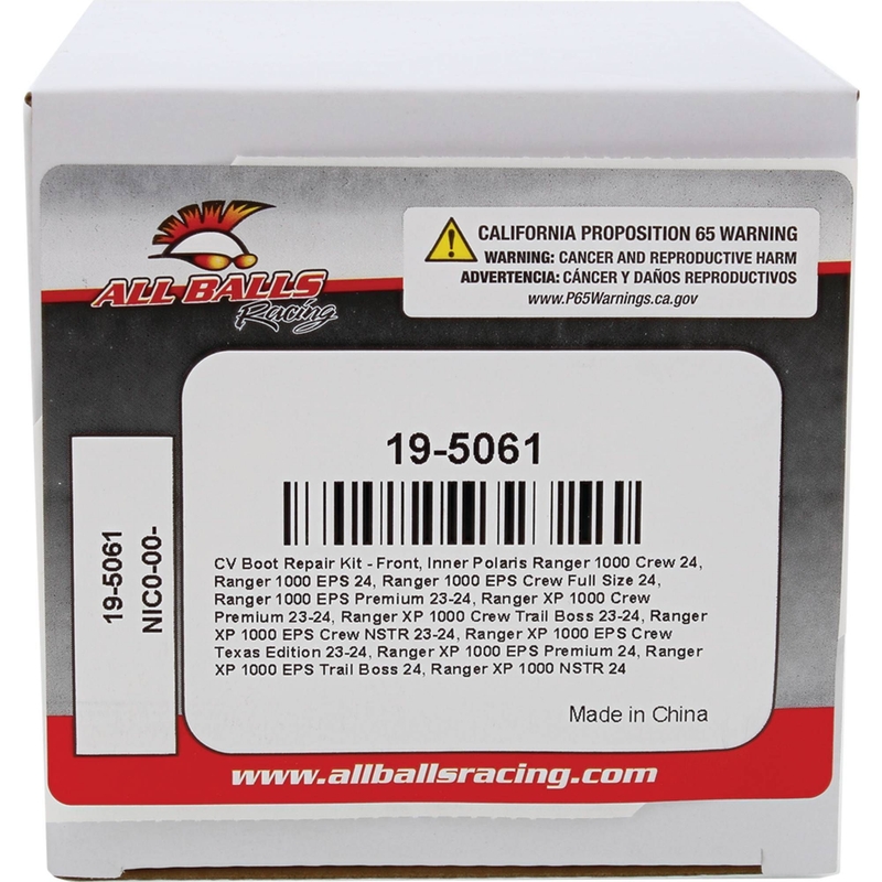 CV Boot Kit All Balls Racing