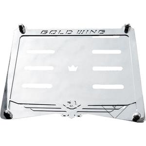 Płyta ze stali nierdzewnej pod tablicą rejestracyjną Gold Wing