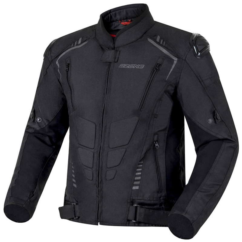 Kurtka motocyklowa Ozone Pulse czarno-szara