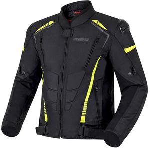 Kurtka motocyklowa Ozone Pulse czarno-fluo żółta