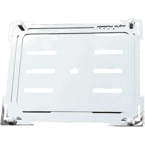 Tabliczka ze stali nierdzewnej pod tablicę rejestracyjną Elegancka