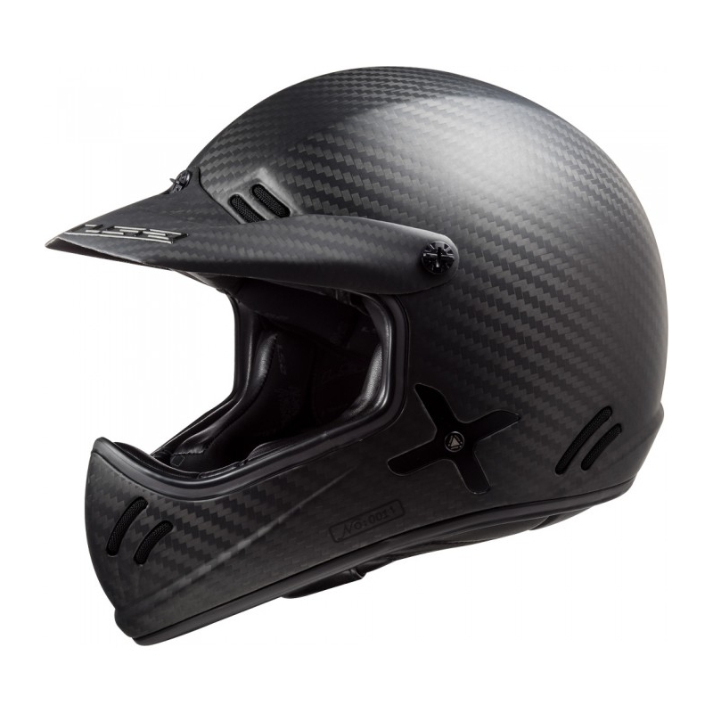 Motocrossowy kask LS2 MX471 Xtra Solid Carbon wyprzedaż
