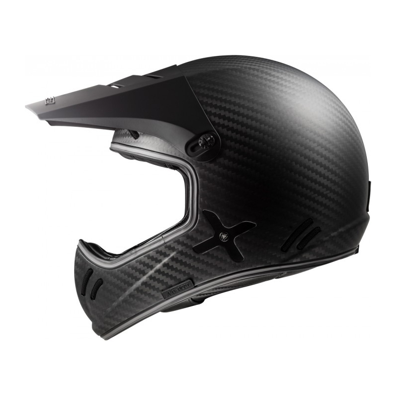 Motocrossowy kask LS2 MX471 Xtra Solid Carbon wyprzedaż