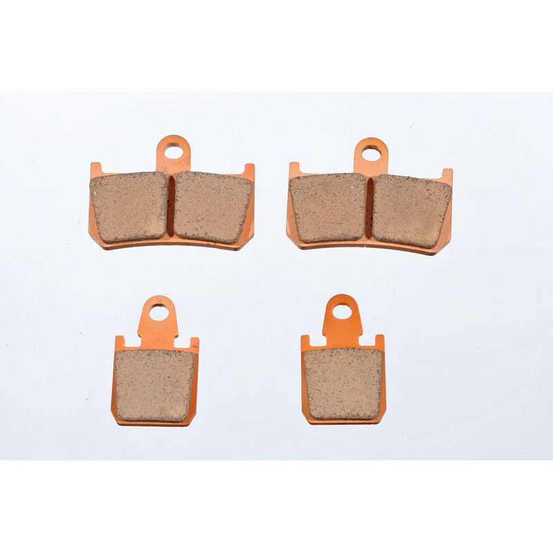 Brake pads GOLDFREN GP6 (1 set = 2pcs small, 2pcs large)