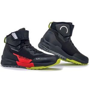 Buty motocyklowe Eleveit STRATOS E-Dry czarno-czerwone