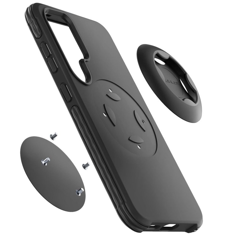 Interphone QUIKLOX Tetraforce etui ochronne do Samsung Galaxy S25 Ultra czarne