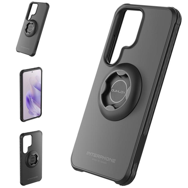 Interphone QUIKLOX Tetraforce etui ochronne do Samsung Galaxy S25 Ultra czarne