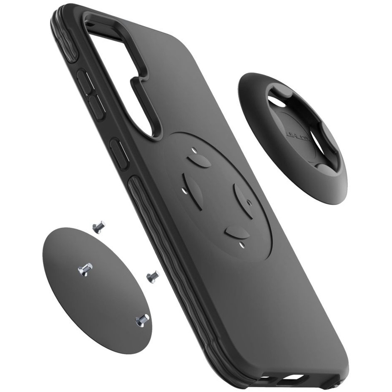 Interphone QUIKLOX Tetraforce etui ochronne do Samsung Galaxy S25 Plus czarne