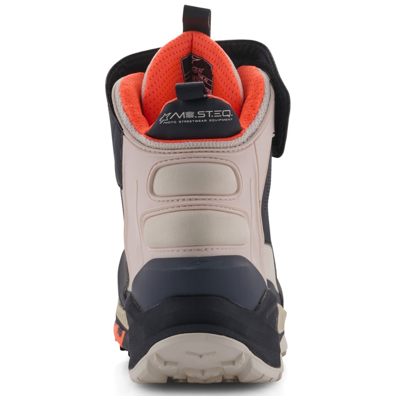 Buty motocyklowe Alpinestars Speedstreet czarno-migdałowo-pomarańczowe