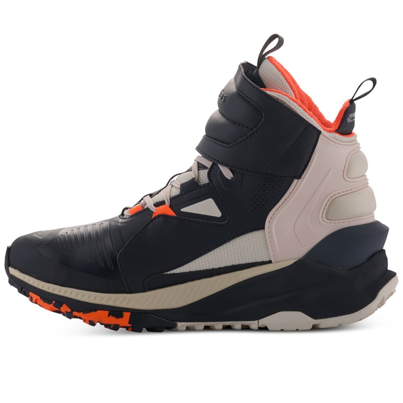 Buty motocyklowe Alpinestars Speedstreet czarno-migdałowo-pomarańczowe