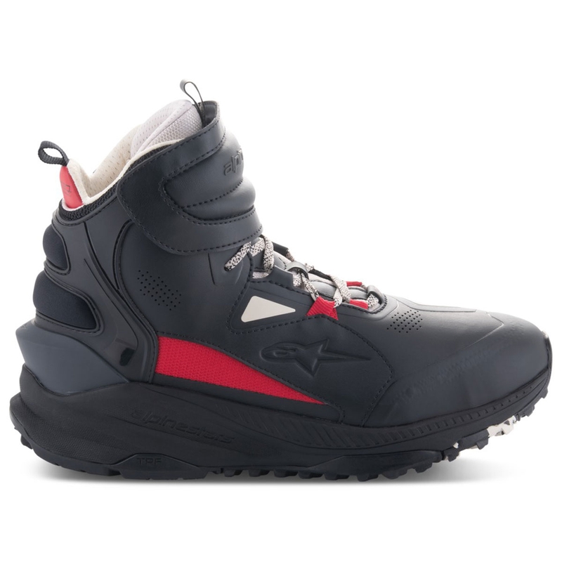 Buty motocyklowe Alpinestars Speedstreet czarno-beżowo-czerwone