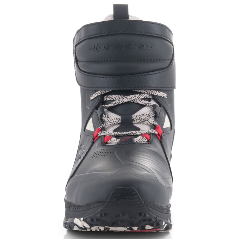 Buty motocyklowe Alpinestars Speedstreet czarno-beżowo-czerwone