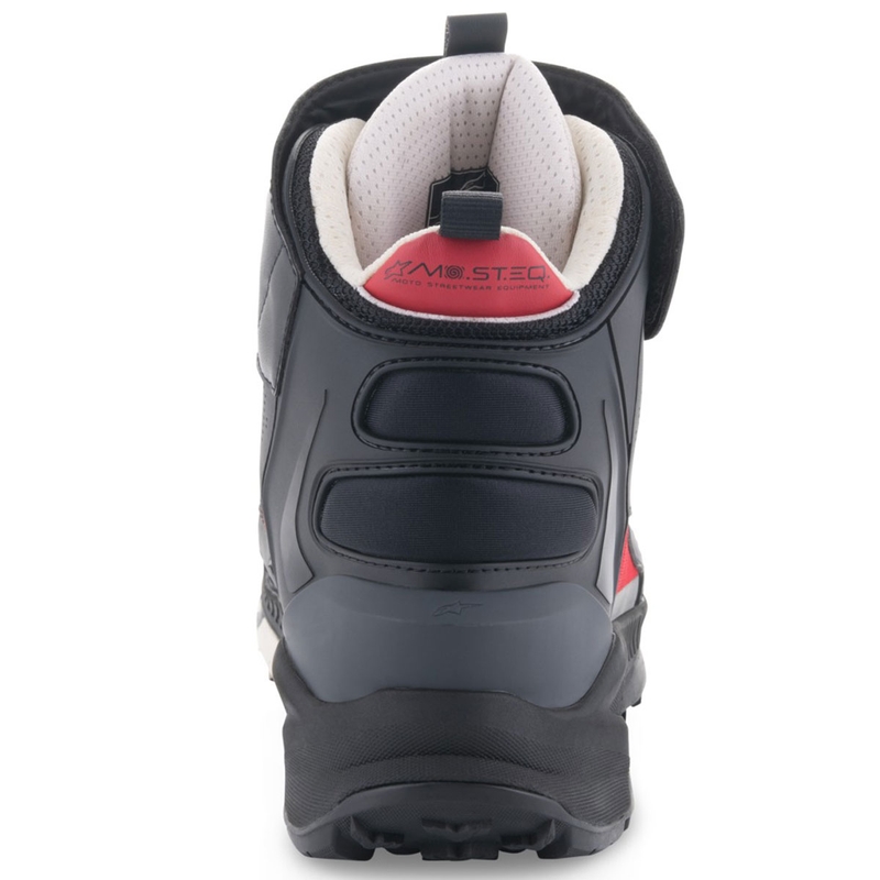 Buty motocyklowe Alpinestars Speedstreet czarno-beżowo-czerwone