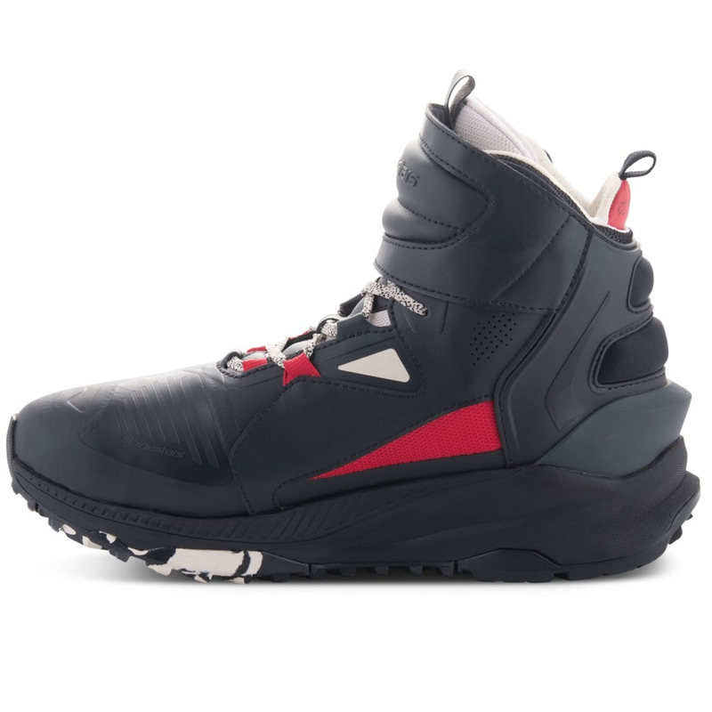Buty motocyklowe Alpinestars Speedstreet czarno-beżowo-czerwone