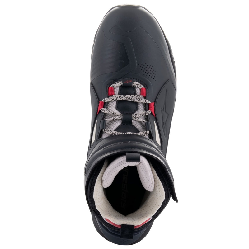 Buty motocyklowe Alpinestars Speedstreet czarno-beżowo-czerwone