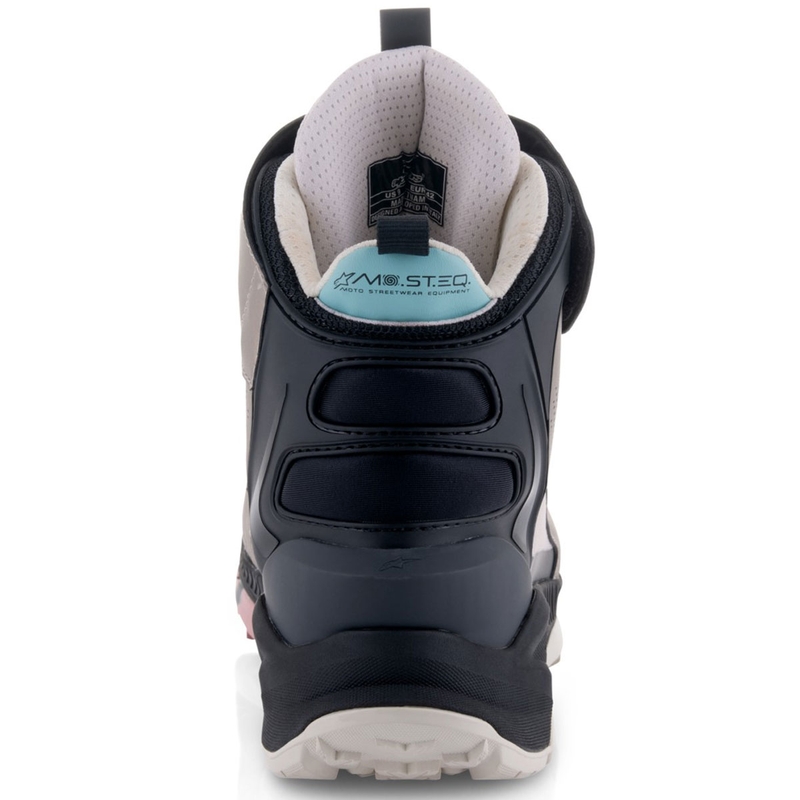 Buty motocyklowe Alpinestars Speedstreet beżowo-koralowo-czarno-niebieskie