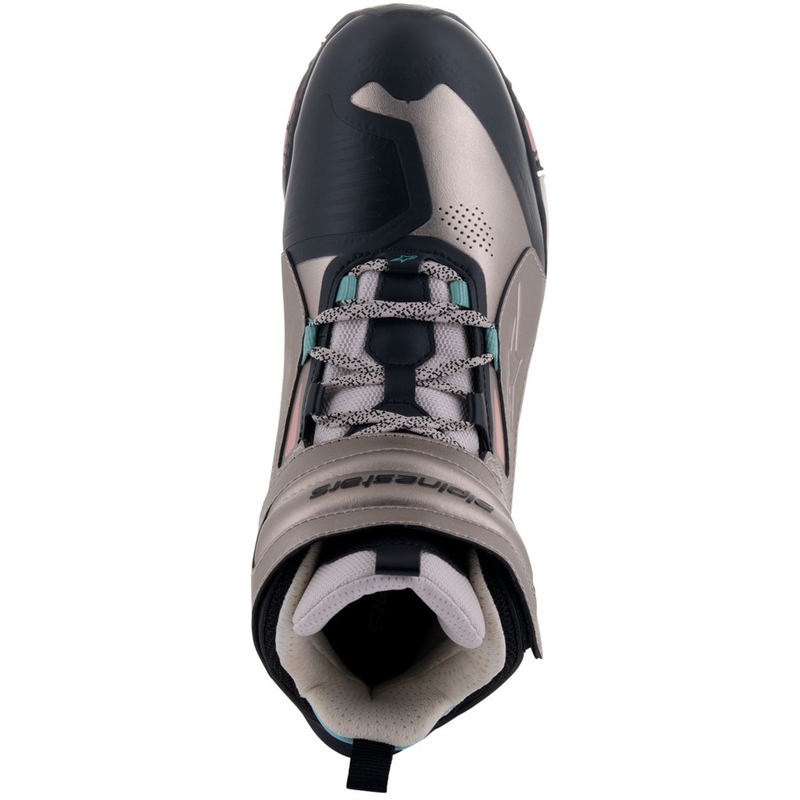 Buty motocyklowe Alpinestars Speedstreet beżowo-koralowo-czarno-niebieskie
