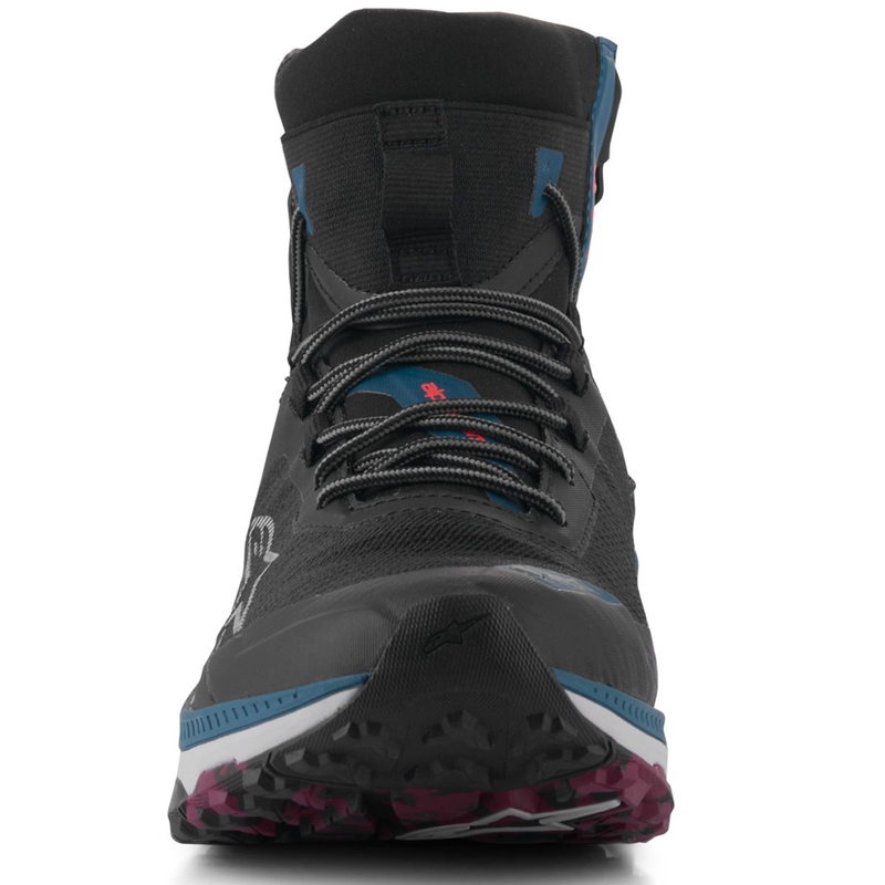 Buty motocyklowe Alpinestars Speedforce XR czarno-niebiesko-zielono-szare
