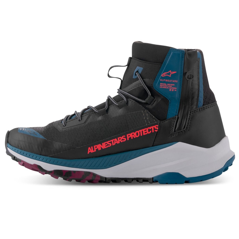 Buty motocyklowe Alpinestars Speedforce XR czarno-niebiesko-zielono-szare