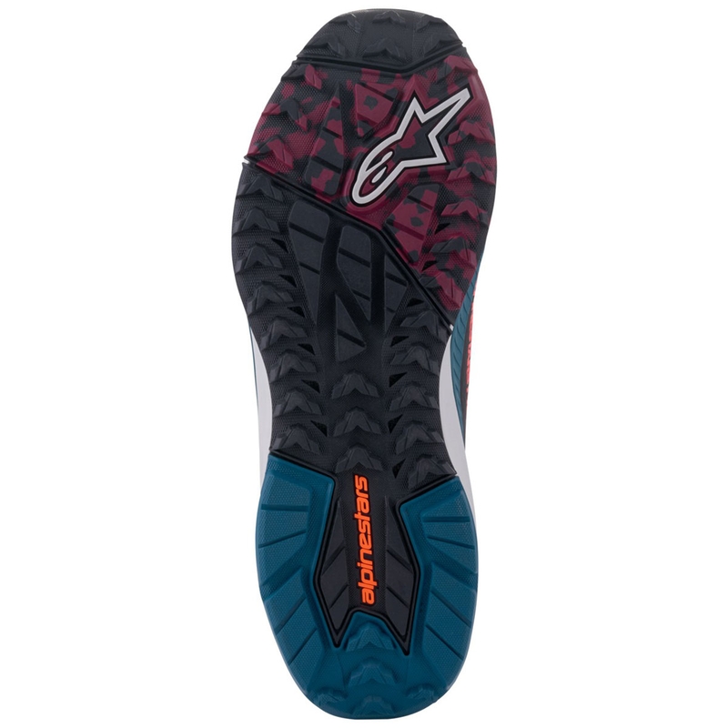 Buty motocyklowe Alpinestars Speedforce XR czarno-niebiesko-zielono-szare