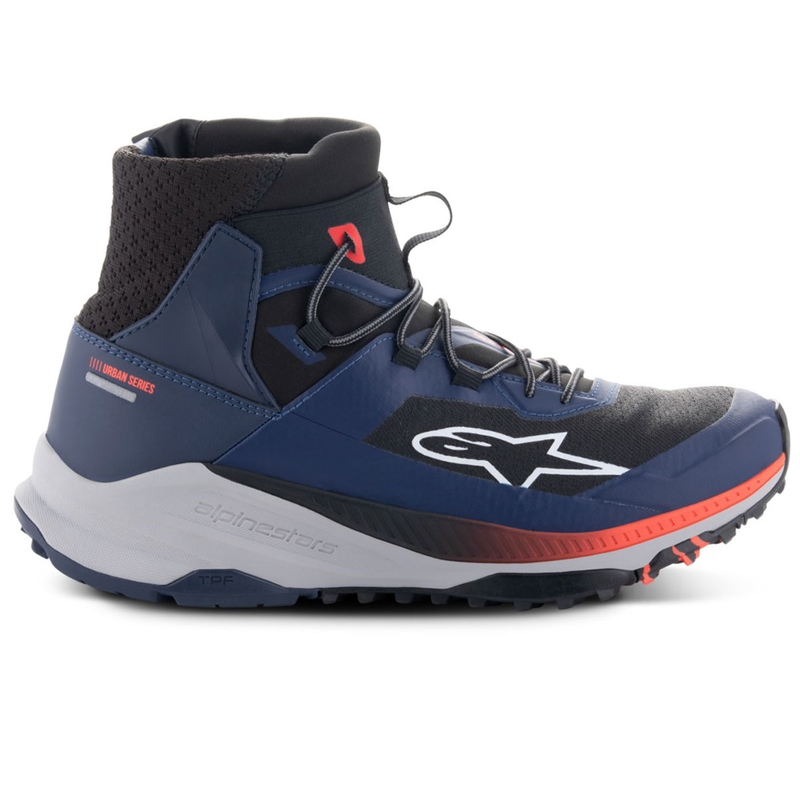 Buty motocyklowe Alpinestars Speedforce XR niebiesko-czarno-fluo czerwono-szare