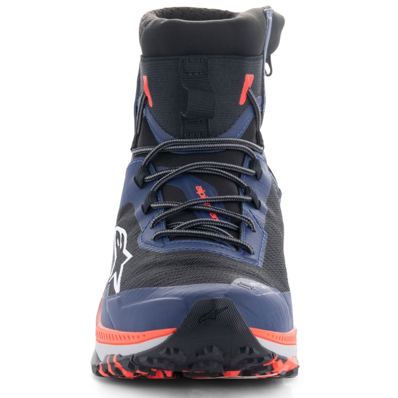 Buty motocyklowe Alpinestars Speedforce XR niebiesko-czarno-fluo czerwono-szare