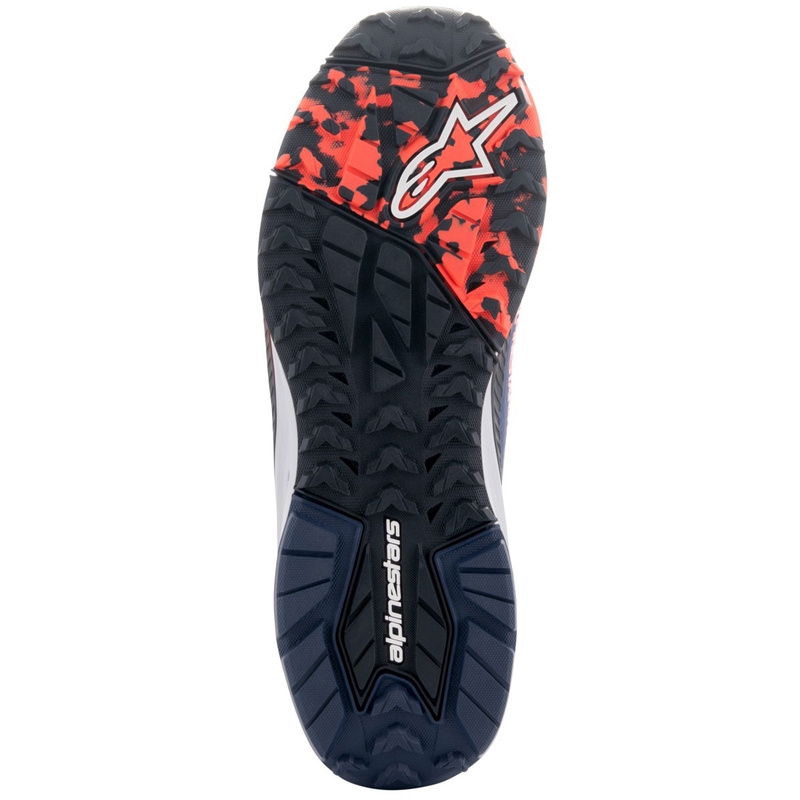 Buty motocyklowe Alpinestars Speedforce XR niebiesko-czarno-fluo czerwono-szare