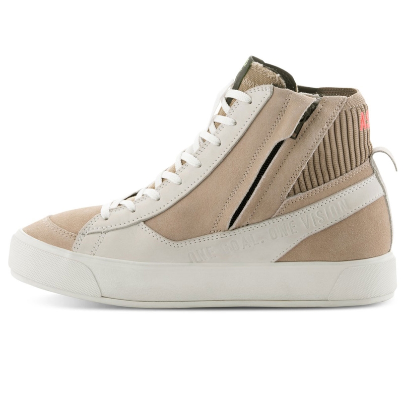 Buty motocyklowe damskie Alpinestars Stella Stated Podium biało-jasnoszare