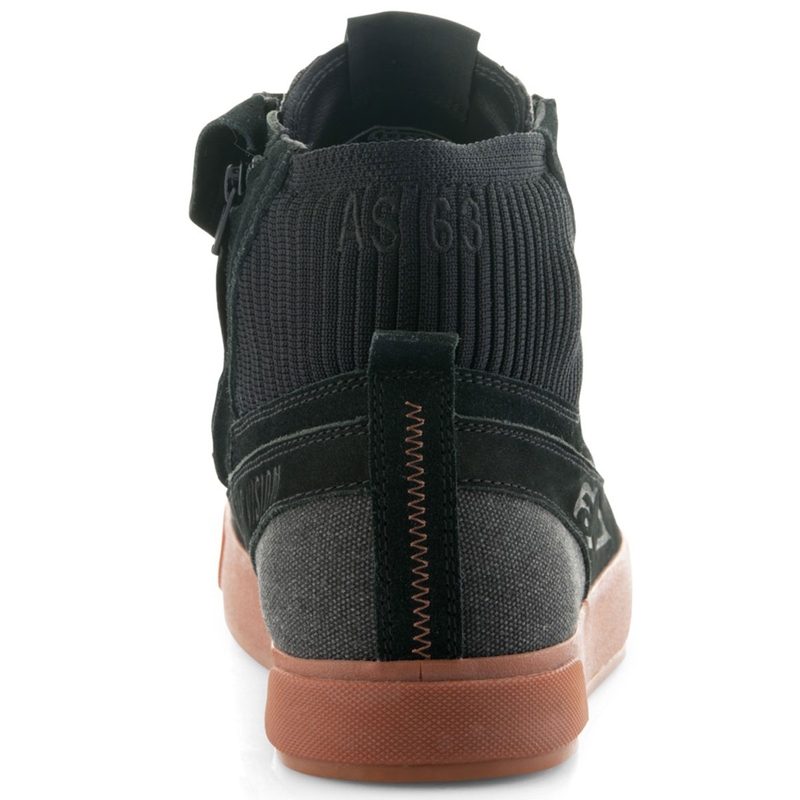 Buty motocyklowe Alpinestars Stated czarne-gumowe