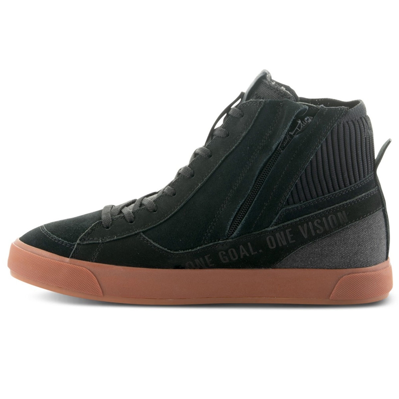 Buty motocyklowe Alpinestars Stated czarne-gumowe